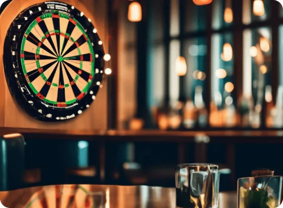   Dompel jezelf onder in de wereld van darts met
                        onze reguliere toernooien! We organiseren
                        wedstrijden voor spelers van alle niveaus – van
                        beginners tot ervaren spelers. Onze toernooien
                        omvatten zowel individuele als teamcompetities.